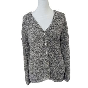 🌟Joan Vass Studio Woman Button Up Cardigan